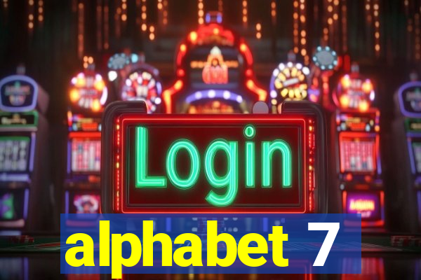 alphabet 7
